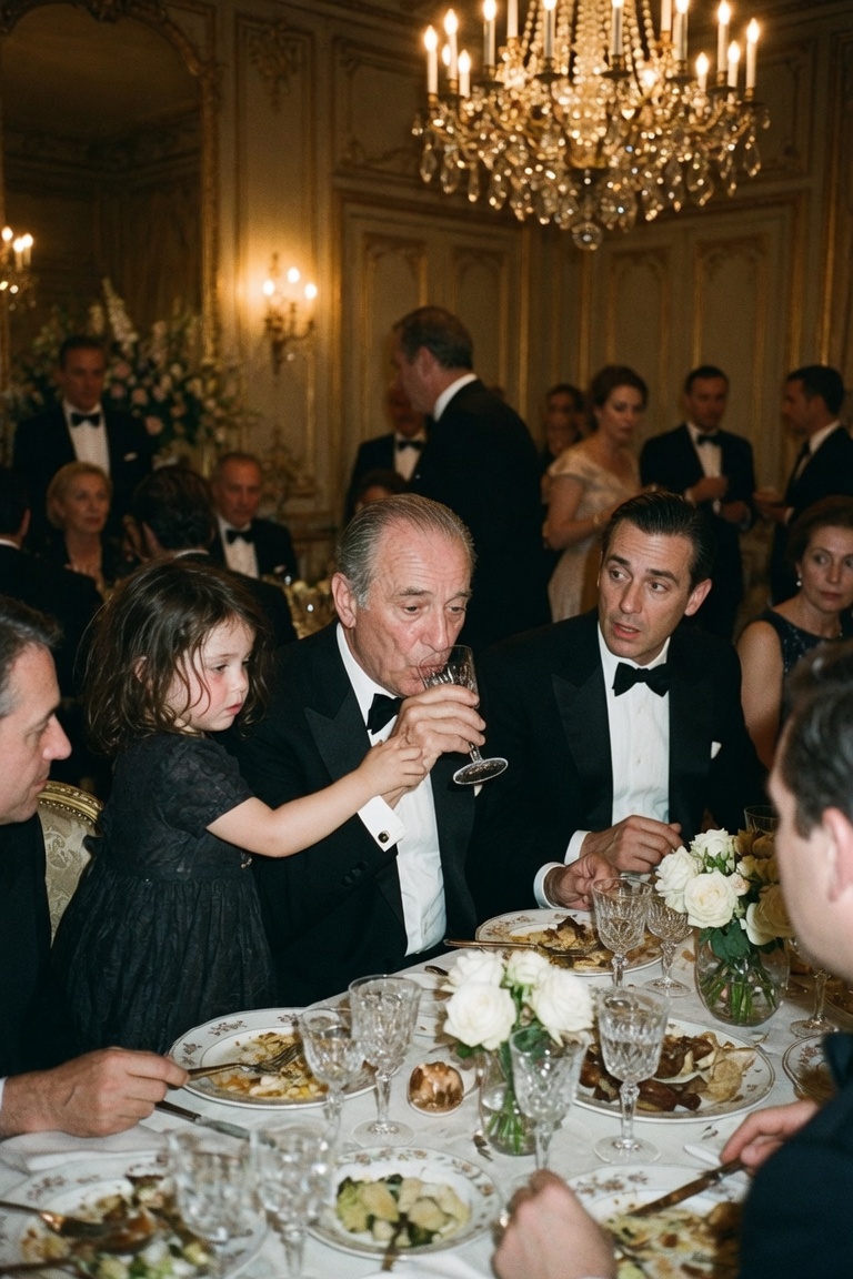 Die dreijährige Tochter einer Haushälterin flüsterte: „Trinken Sie das nicht, Sir.“ Alle lächelten – bis das Labor bestätigte, dass das Glas vergiftet war