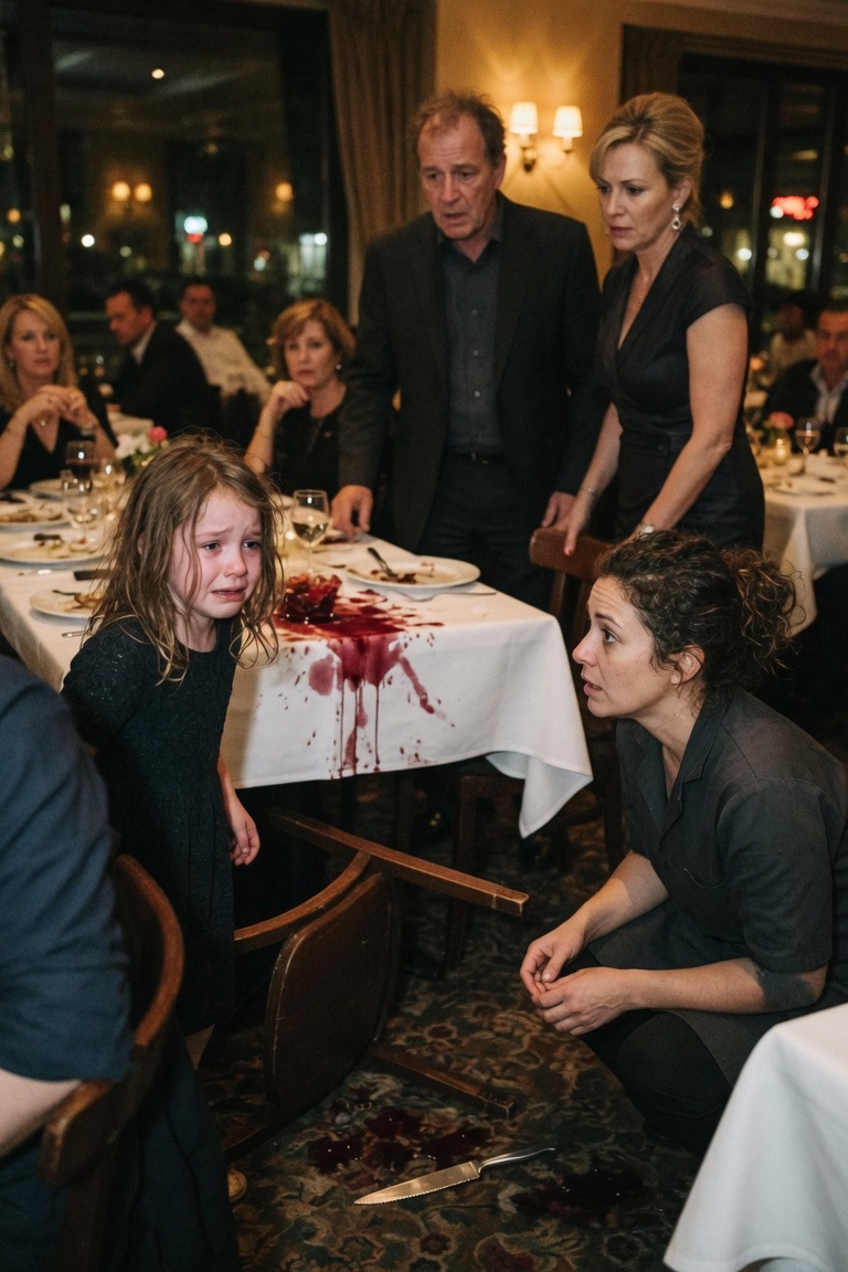 Das siebenjährige Mädchen warf ein Steakmesser durchs Restaurant – doch ihr letztes Flüstern enthüllte das Geheimnis hinter jeder ihrer Freitagnächte